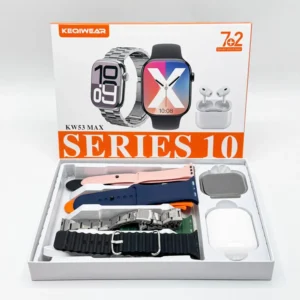 ساعت هوشمند KEQIWEAR KW53 Max Series 10 به همراه ایرپاد
