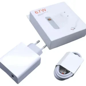 شارژر اصلی شیائومی ۶۷ وات با کابل توربو