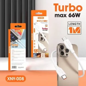 کابل دوسر تایپ سی توربو ۶۶ وات XNY